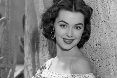 Publicity portrait of actor Barbara Rush dressed in Spanish clothes in the early 1950's, United States. (Photo by Universal Pictures/De Carvalho Collection/Getty Images)