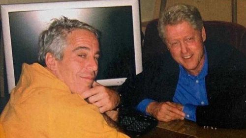 Jeffrey Epstein and Bill Clinton.