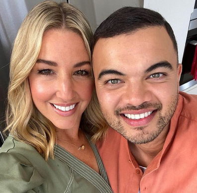 Jules and Guy Sebastian Instagram photo