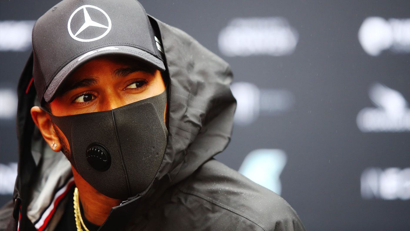 Lewis Hamilton of Mercedes is eyeing Michal Schumacher&#x27;s F1 record in Germany. (Getty)