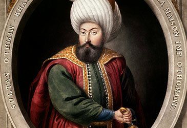 What year is given as the start of Osman I's reign and origin of the Ottoman Empire?