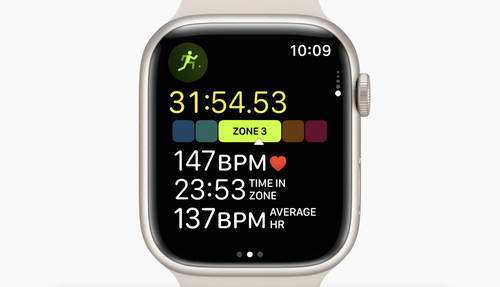New fitness features using advanced machine learning to track a whole range of features from just your wrist.  