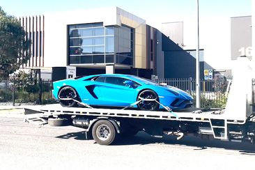 Luxury cars seized by Victoria Police.