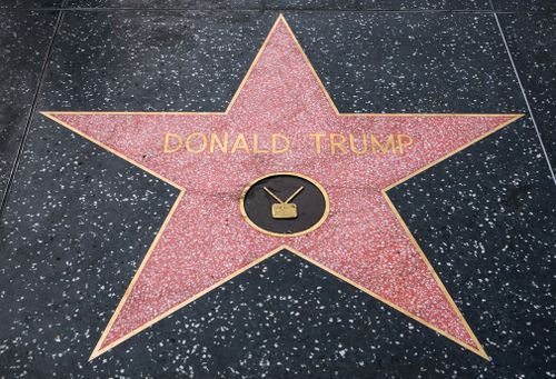 The council voted to have the star removed because of the president's "disturbing treatment of women and other actions." Picture: Getty