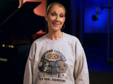 Celine Dion appears in Sunday Night Football promotional video