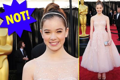 Hailee reminds us all she is 14 by wearing something straight out of <i>Toddlers & Tiaras</i> hell.