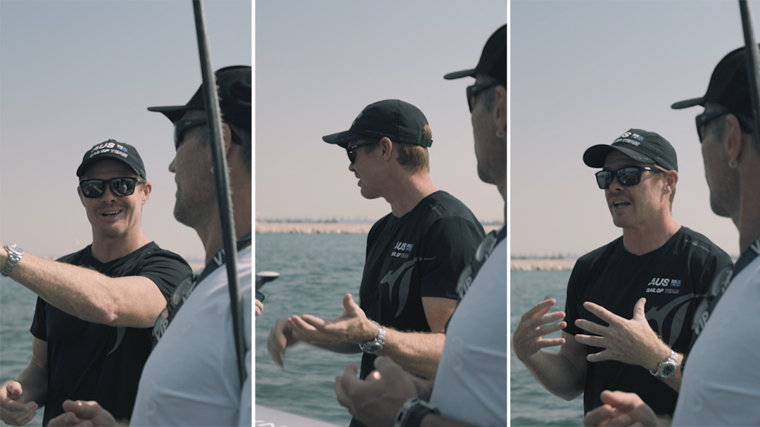 EXCLUSIVE: Australian tennis legend Pat Cash in awe of SailGP after behind-the-scenes tour