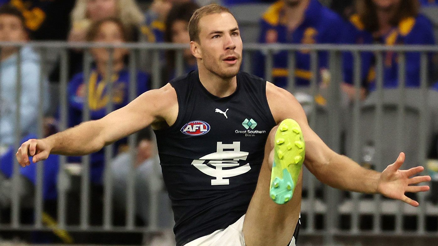 Carlton star Harry McKay has kicked almost as many behinds as goals through the first nine rounds