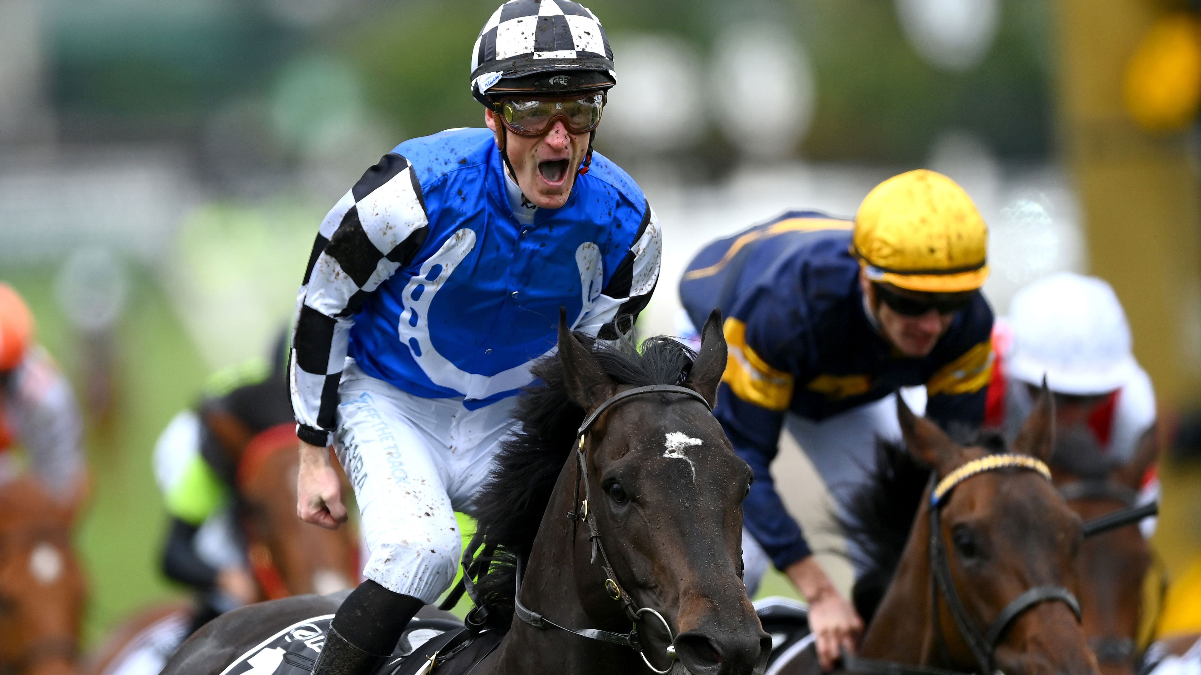 Mark Zahra riding #1 Gold Trip wins race seven, the Lexus Melbourne Cup during 2022 Melbourne Cup Day at Flemington Racecourse on November 01, 2022 in Melbourne, Australia. (Photo by Quinn Rooney/Getty Images)