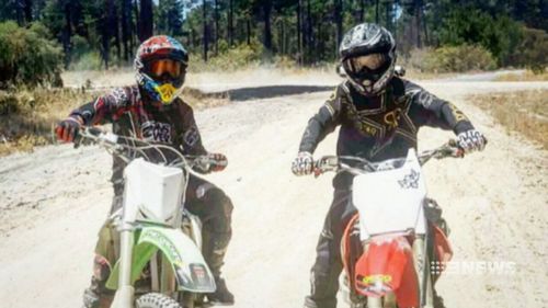 Mitchell Chase was riding a dirt bike when he was killed. 