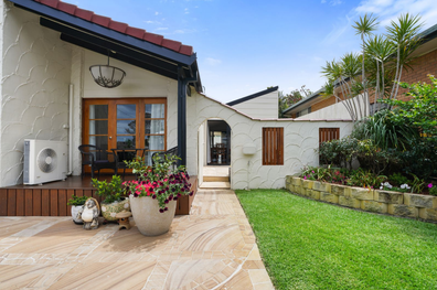 Spanish-style property in Australia on the market.