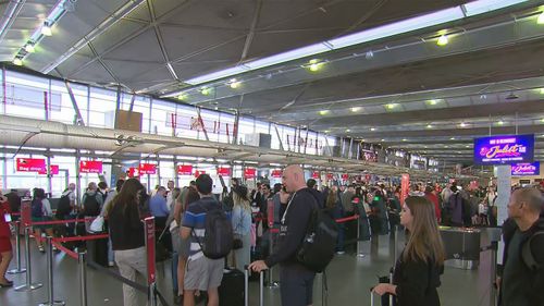 Airport chaos for Easter long weekend
