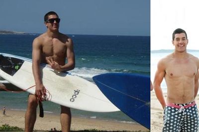 At least we know Simon was hitting the waves well before the cameras started rolling.