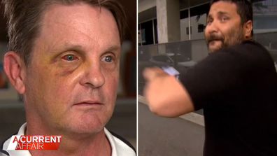 Homeowner attacked by house guest over refund issue.