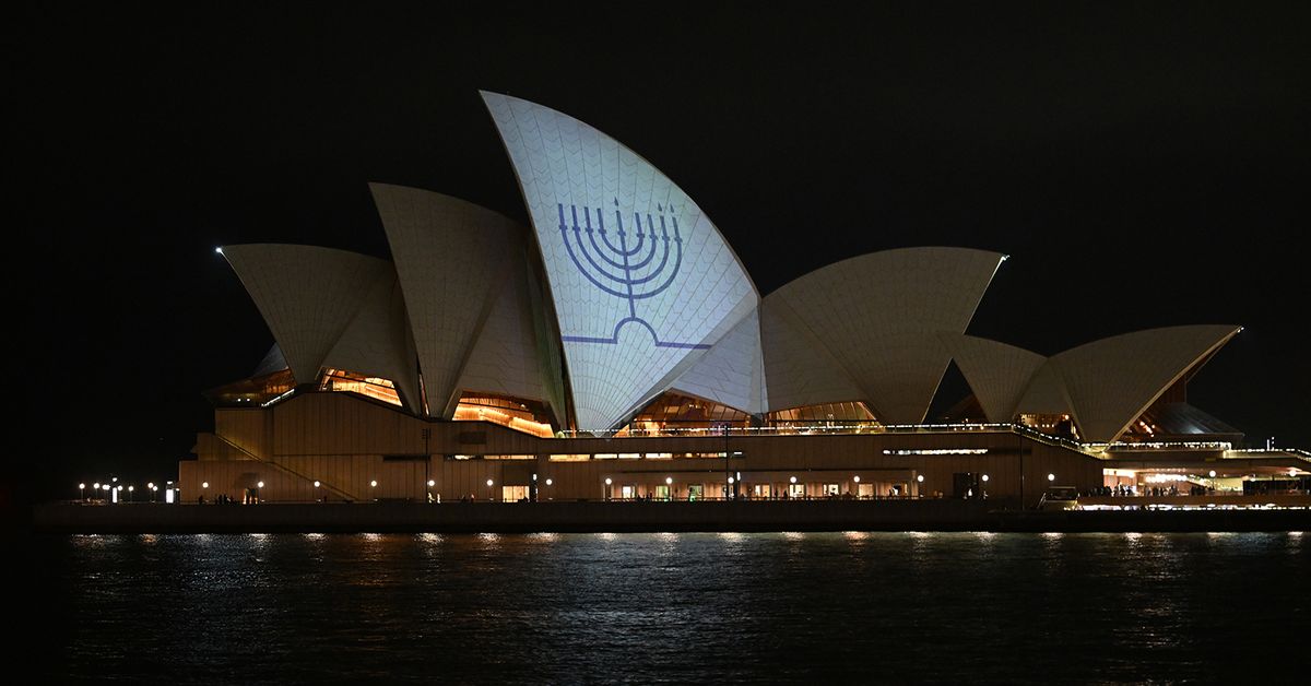 Bondi Beach Shooting: Opera House Lit Up in 'powerful Message' to t...