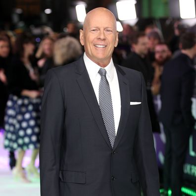 Bruce Willis attends the UK Premiere of "Glass" at The Curzon Mayfair on January 9, 2019 in London, England.