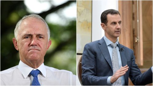 ‘Under enormous question’: Turnbull doubts Assad can continue in Syria