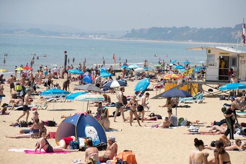 Bournemouth Beach in Dorset in the UK was ranked two places higher than Manly at number 14. (AAP