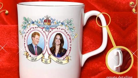 Royal wedding souvenir misprint
