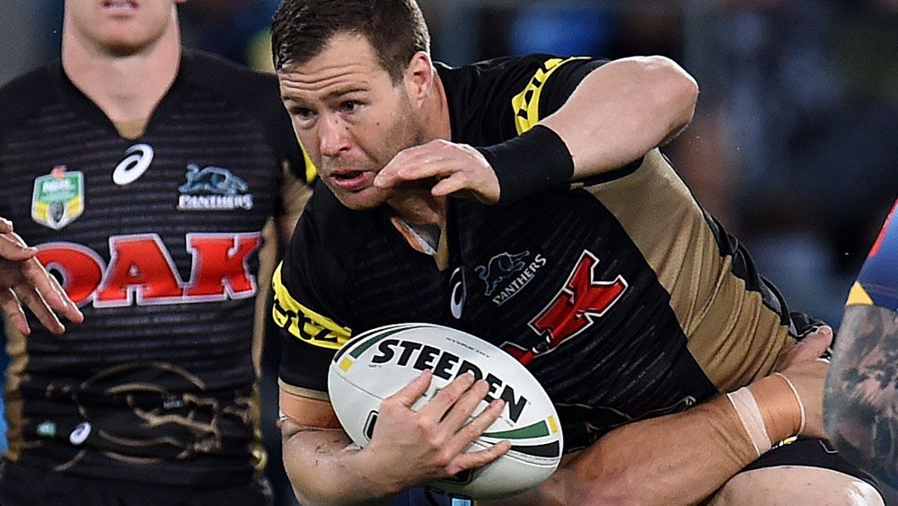 Trent Merrin has made a difference for the Panthers. (AAP)