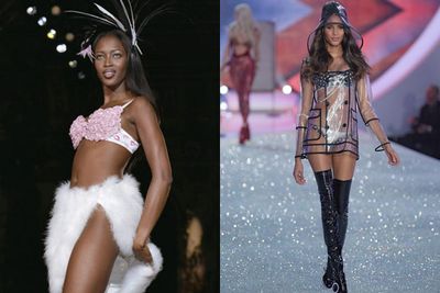 Naomi Campbell has always been stunning, but not even a great beauty can make everything work.