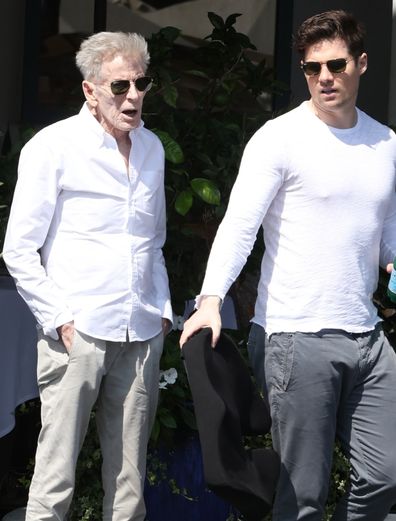 Calvin Klein and Kevin Baker in West Hollywood on September 12, 2024.