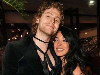 Luke Hemmings and Sierra Deaton (Photo by Rob Latour/WWD/Penske Media via Getty Images)