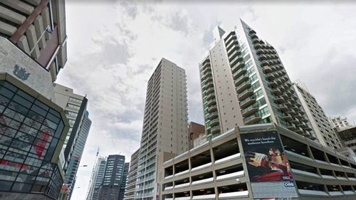 The tenant lived on the 20th floor of the City Gardens apartment building on Albert St, in Auckland.