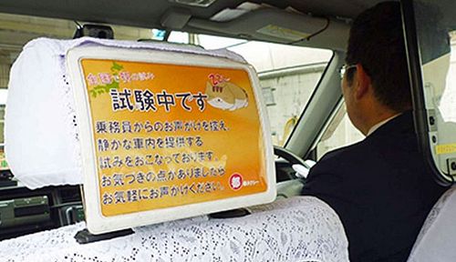 Japanese cab firm bans its drivers from starting chit chat
