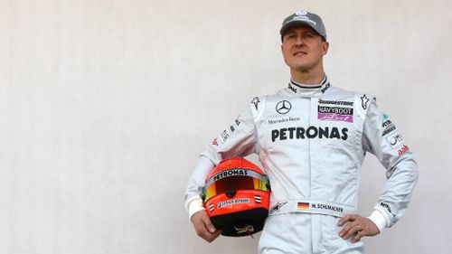Formula One legend Michael Schumacher 'fluttering eyelashes'