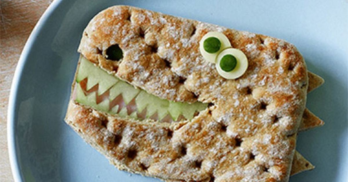 Ty-ham-asaurus rex sandwich - 9Kitchen