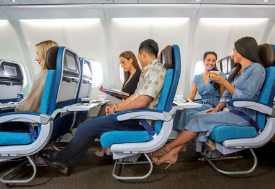 Hawaiian Airlines Extra Comfort seats with legroom