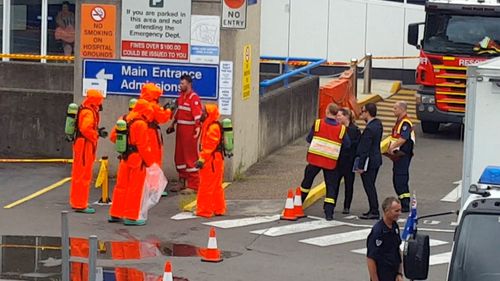 At least six men being treated at Westmead Hospital after possible exposure to hazardous substance