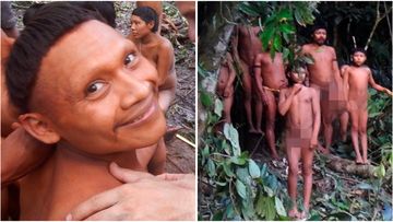 Contact has been made with a remote Amazonian tribe as a last resort after tensions arose between the isolated group.