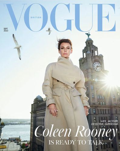 Coleen Rooney on the cover of Vogue