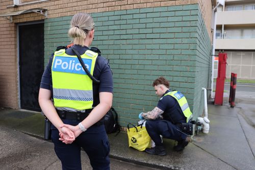 Victoria Police heroin drug blitz