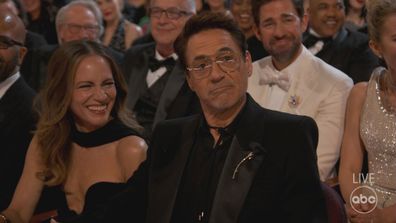 Robert Downey Jr. at the Oscars 2024.