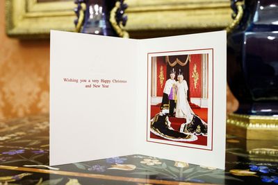 King Charles III and Queen Camilla's Christmas Card 2023