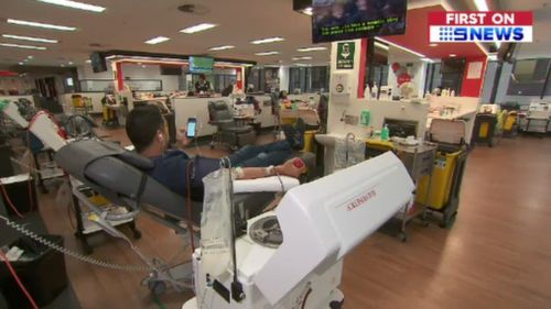 The Red Cross is calling for 2000 blood donors this Easter break. (9NEWS)
