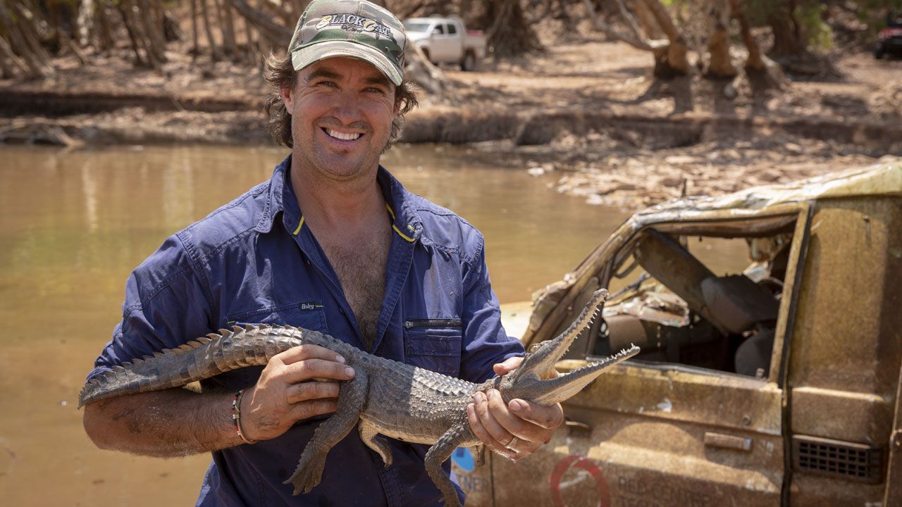 Monster Croc Wrangler Matt Wright reveals his closest calls on the job(00)