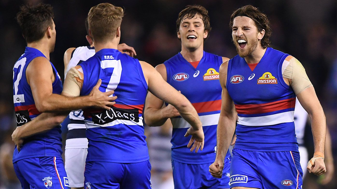 Afl Western Bulldogs Continue Giant Killing Spree With Win Over Ladder Leading Geelong