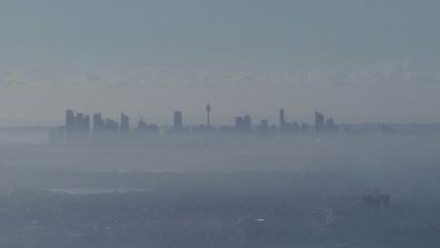 Sydney wakes with blankets of fog