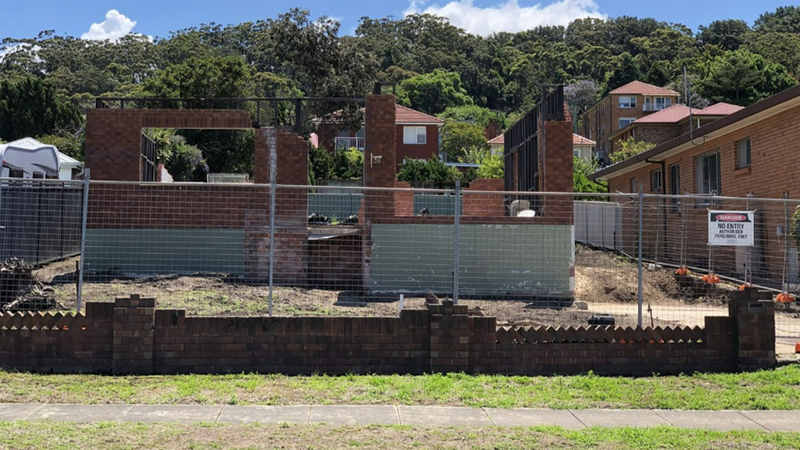 Eye-watering price for 35 per cent of a home... with the rest demolished