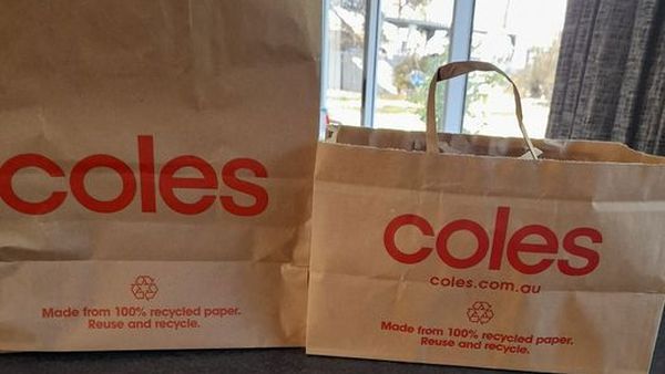 Coles new paper bags