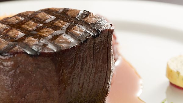 Pure South eye fillet with salsa verde