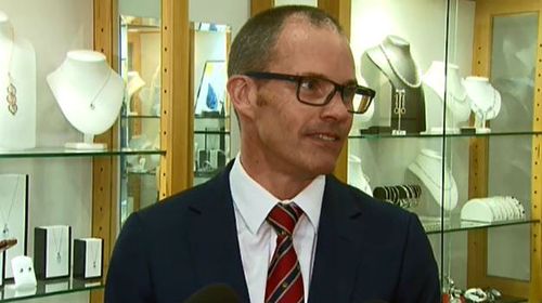 'I'm not a hero': Store manager Stevan Morrow. (9NEWS)