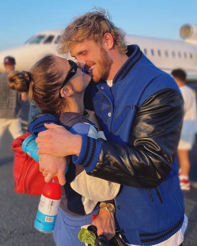 Logan Paul and Nina Agdal