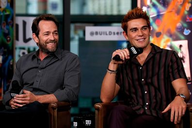 Luke Perry and KJ Apa