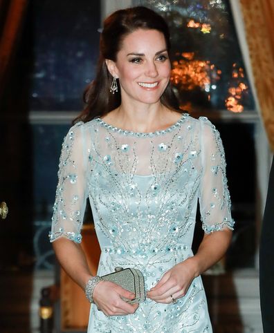 Kate Middleton at state event in Paris, 2016