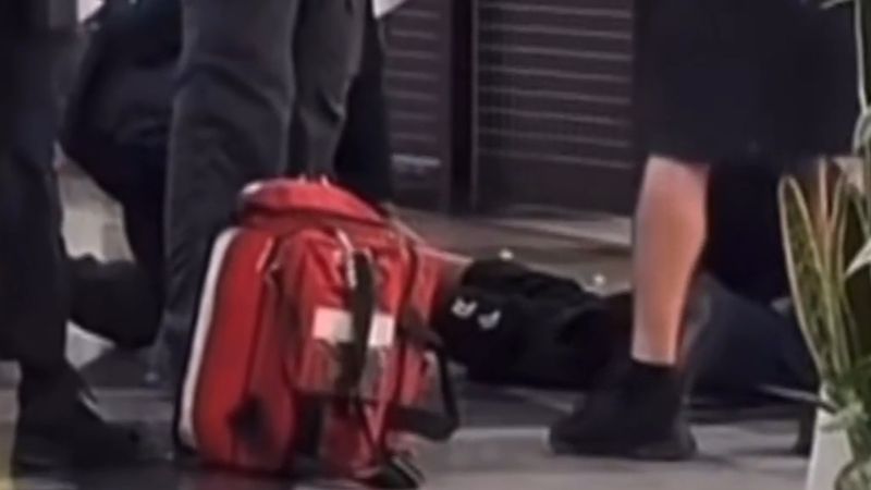Man charged after police gun 'unintentionally' fired during arrest at ...